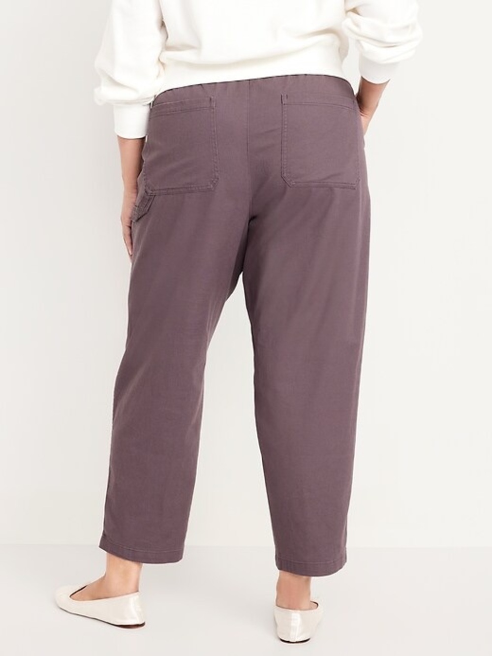 old navy high waisted pulla utility pants - Picture 2 of 9